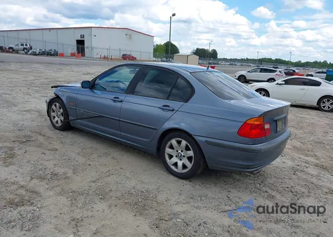 2000 BMW 323I из США, поврежденный, VIN WBAAM3346YFP77250